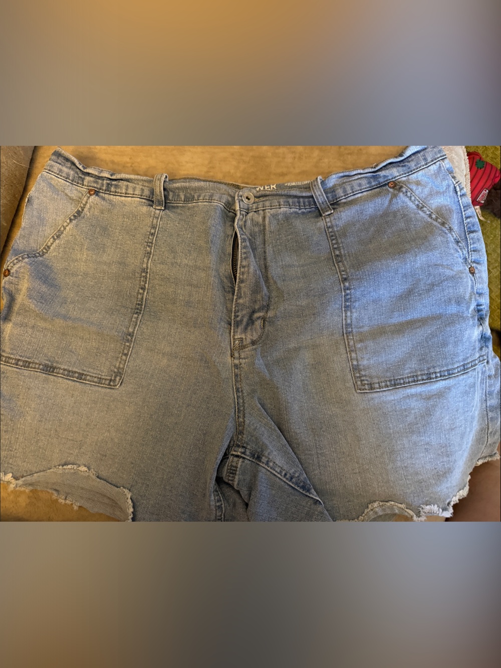 Wallflower Light Blue Denim Shorts